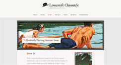 Desktop Screenshot of lowestoftchronicle.com